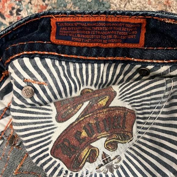 Women’s rock revival jeans, Elaina boot cut 30×33 - Picture 10 of 11